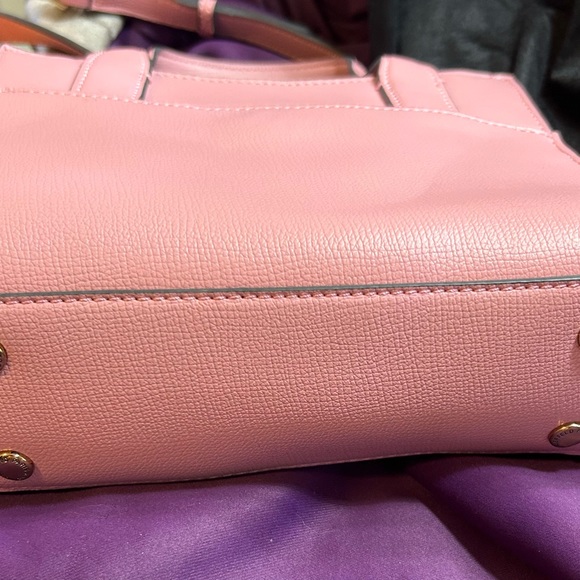 NWT Karl Lagerfeld Paris Pink with Gold Cross Body. Did anyone say Barbie Core - Picture 6 of 9